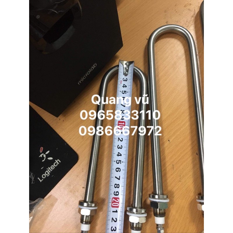 Thanh nhiệt nồi phở loại tốt inox 304 220v/500w/700w/1kw/1,5kw/2kw/2,5kw/3kw/4kw
