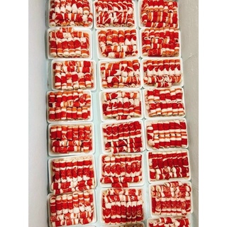 Ba Rọi Bò Mỹ Cuộn nhúng lẩu khay 500gr loại 1 khay