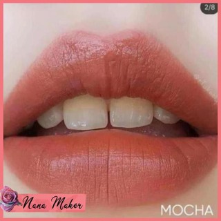 Son MAC Mocha 813 Satin - Màu Cam Đất