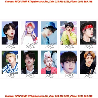 CARD CHỮ KÍ JIN BTS