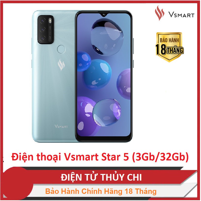 Điện thoại Vsmart Star 5 (3GB/32GB) - Hàng Chính Hãng Mới 100% ! | BigBuy360 - bigbuy360.vn