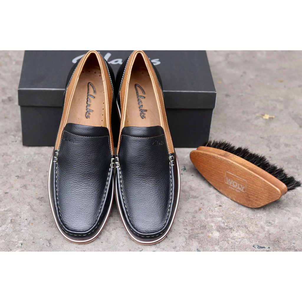 Giày lười CLARKS chính hãng cho nam da bò mềm nhập khẩu Thái Lan GCL05