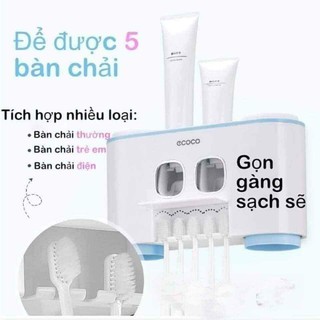 Dụng cụ nhả kem đánh răng kèm 4 cốc