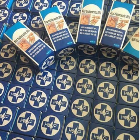 Loại Bỏ Mụn Cơm - Mụn Cóc - Mắt Cá Chân Viện Da Liễu - Acid Trivhloracetic 80% | BigBuy360 - bigbuy360.vn