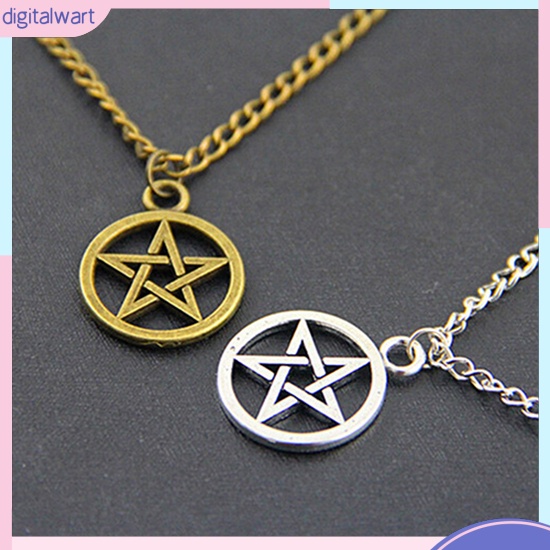 Dây chuyền hợp kim dài mặt ngôi sao năm cánh cá tính trẻ trung dành cho nam và nữ
