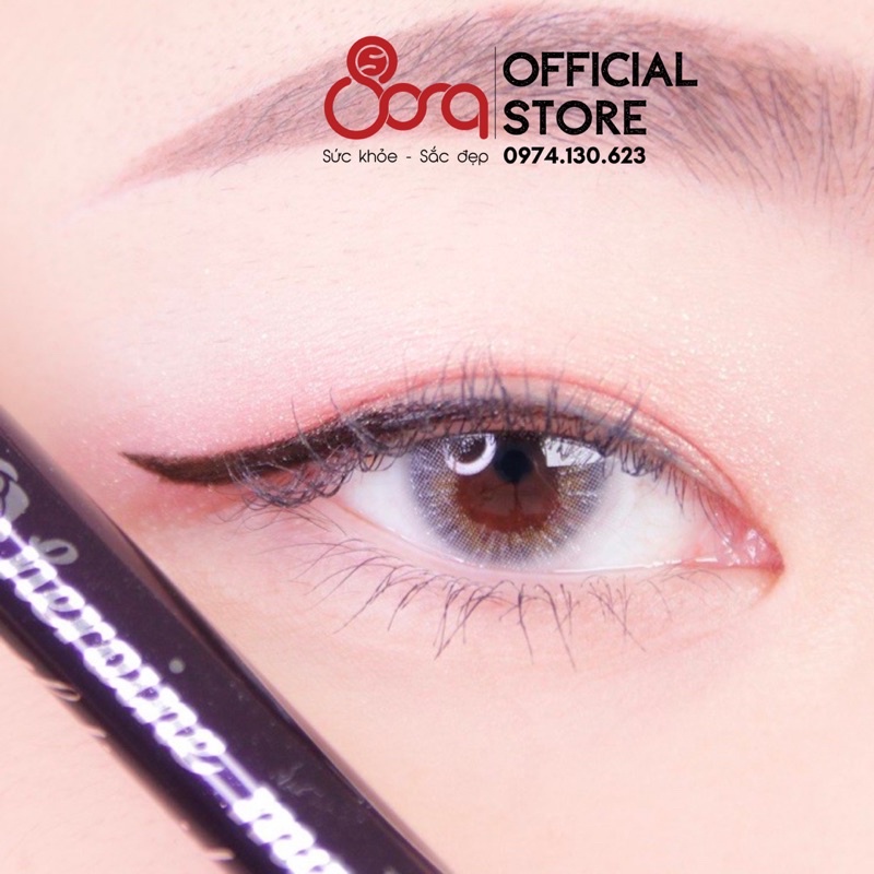 Set Mascara chuốt mi kẻ mắt và tẩy trang Mascara Kiss Me Heroin Nhật Bản