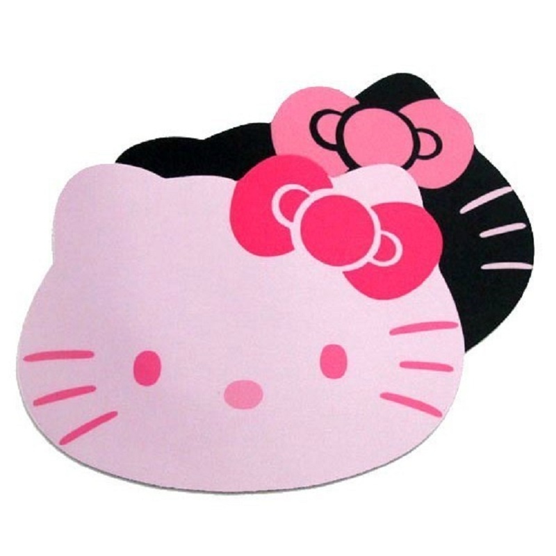 Miếng Lót Chuột Và Bàn Phím Hình Mèo hello kitty Dễ Thương