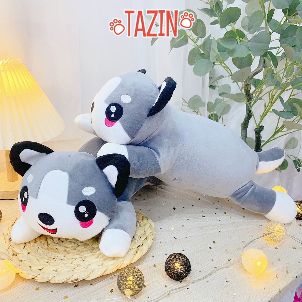 Gấu bông mèo mắt tròn mini cute, gối ôm nhồi bông mèo mắt tròn nhỏ xinh cho bé cao cấp Tazin