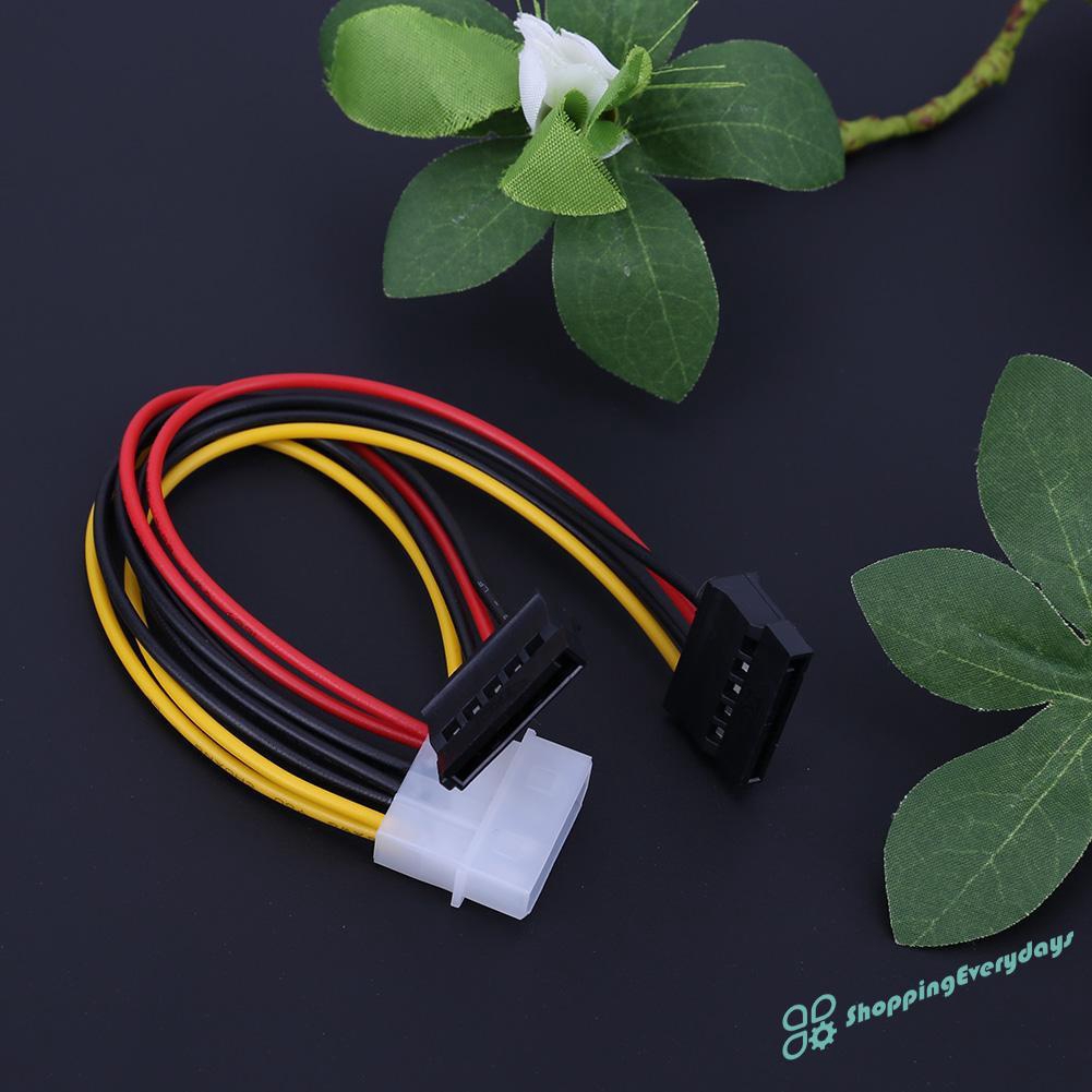 Dây Cáp Chuyển Đổi Từ Cổng 4pin Ide Sang 2 Cổng Sata Y