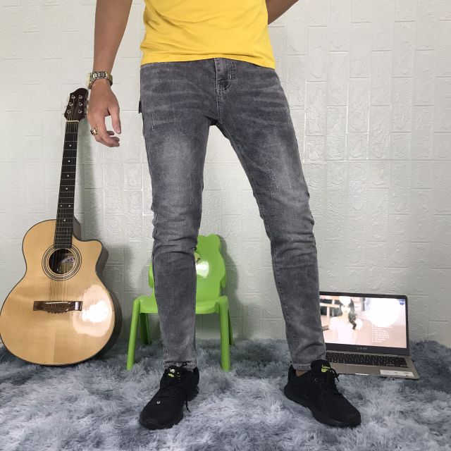 Quần jean nam đẹp quần jeans Nam thời trang mẫu trơn hàng chuẩn shop 2010 ( có size đại 33-34) | BigBuy360 - bigbuy360.vn
