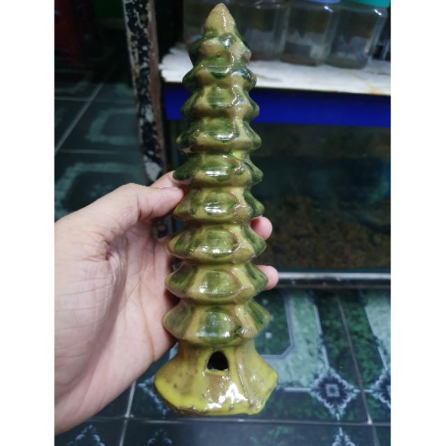THÁP TRANG TRÍ HỒ CÁ NON BỘ CAO 20CM