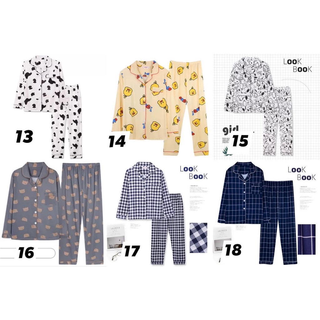 Bộ pịjama thu đông | BigBuy360 - bigbuy360.vn