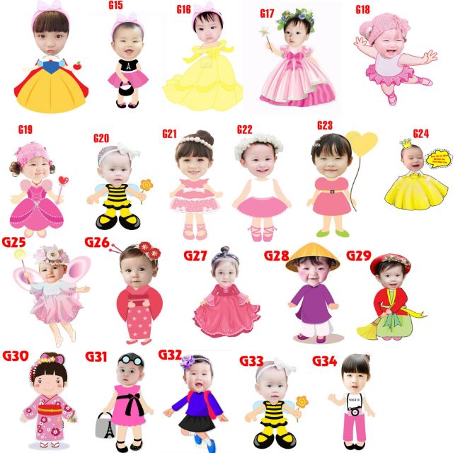 CHIBI Trang trí sinh Nhật cho bé