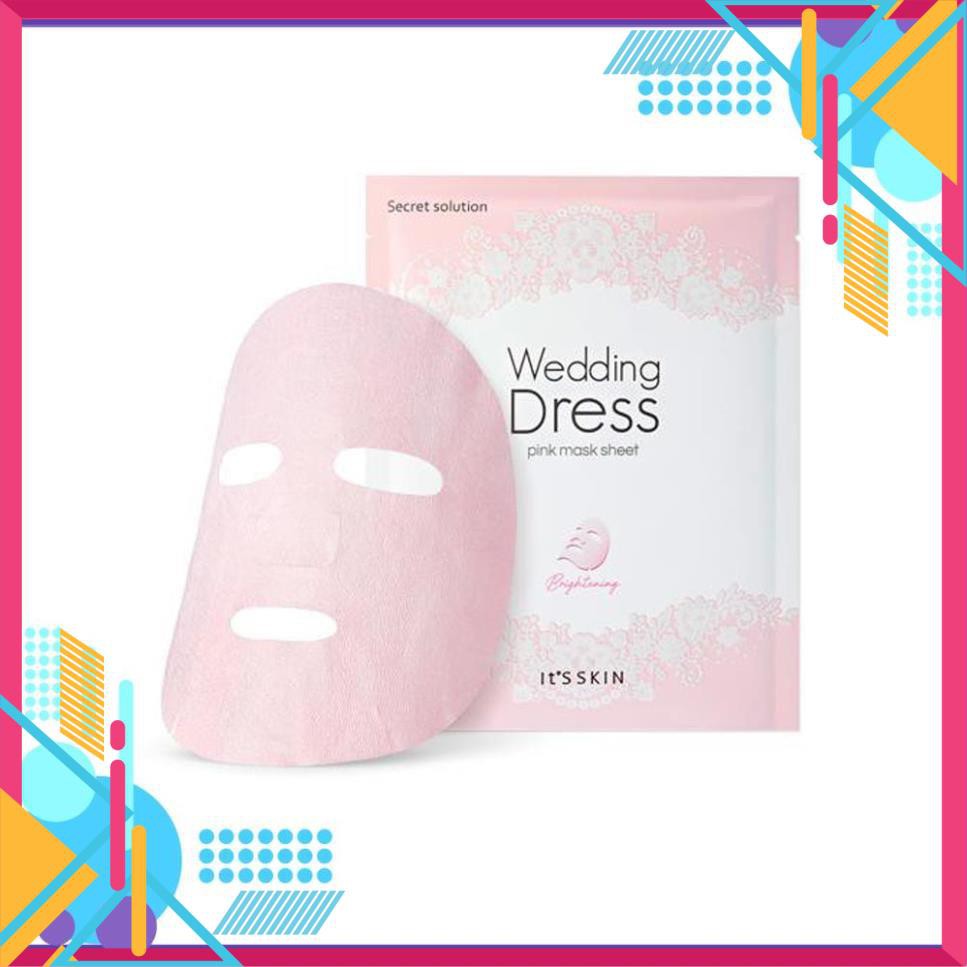 Mặt nạ ITS SKIN SECRET SOLUTION WEDDING DRESS PINK MASK