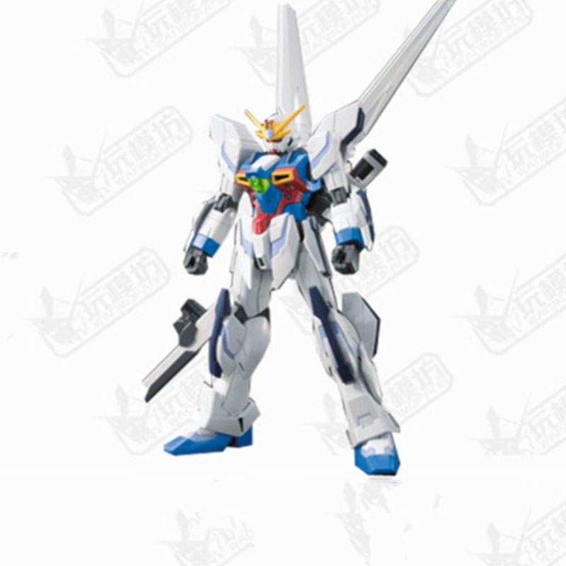 Gundam Gunpla Huiyan Build Gundam Mk-Ⅱ HG 1/144 Gundam Build Fighters Model Kits Toy Gift Action Figure Ready Stock