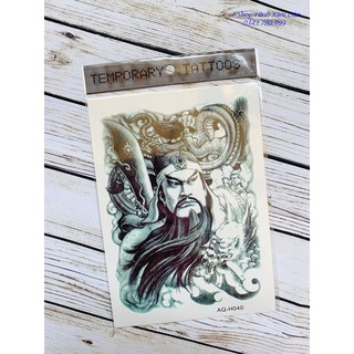 HÌNH XĂM DÁN QUAN CÔNG - NHƯ THẬT 100%