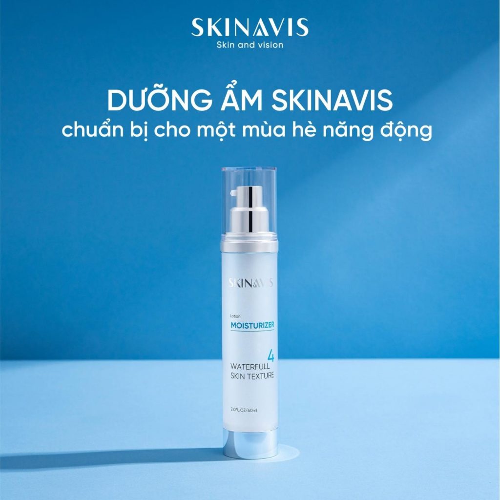 [HÀNG NHẬP KHẨU] Lotion Dưỡng Ẩm Và Làm Dịu, Phục Hồi Da Skinavis Moisturizer Cho Da Thường, Hỗn Hợp, Da Dầu Mụn, Da Khô