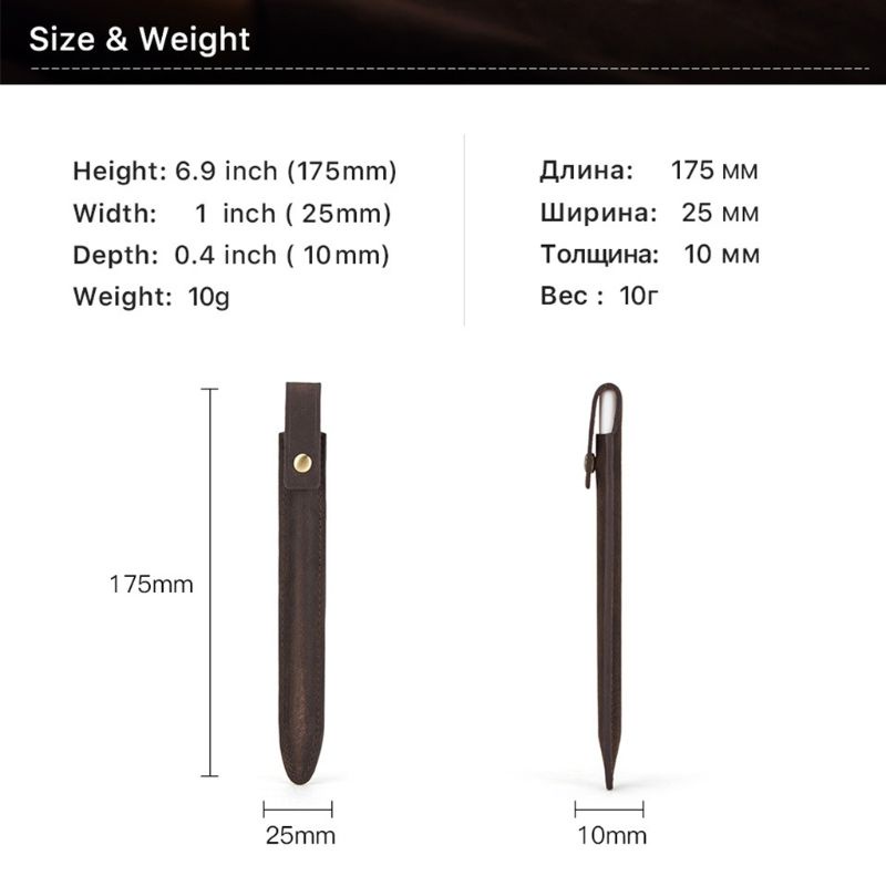 Vỏ Bọc Bút Cảm Ứng Chất Liệu Da PU Chống Trầy Xước Cho Pencil 2nd 2