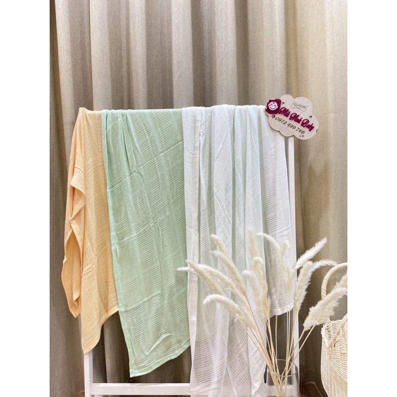 Chăn lưới cho em bé chống ngạt mamas&amp;papas, chăn đắp 4 mùa kích thước 120*150cm