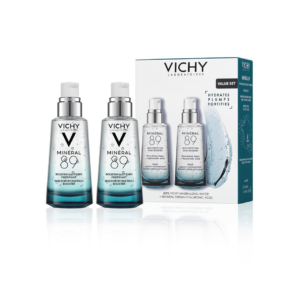 Serum Vichy Mineral 89 50ml Pháp Dưỡng chất cô đặc phục hồi bảo vệ da
