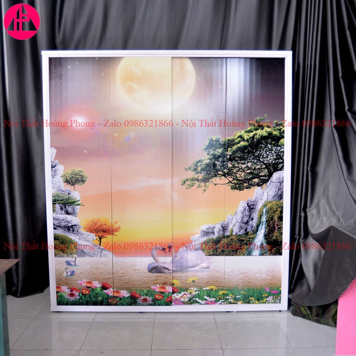 Tủ quần áo 3d cửa lùa (&gt;.&lt;) Hàng cao cấp - Miễn phí giao hàng