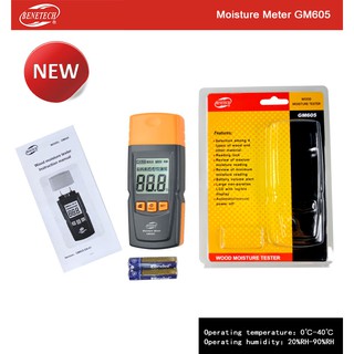 MÁY ĐO ĐỘ ẨM BENETECH GM605 HÀNG CHÍNH HÃNG