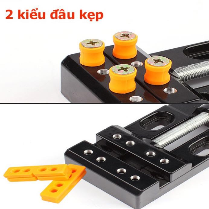 Ê TÔ KẸP MINI ETO BÀN KHOAN TAY - PHIÊN BẢN 2 ĐẦU KẸP (DCG)