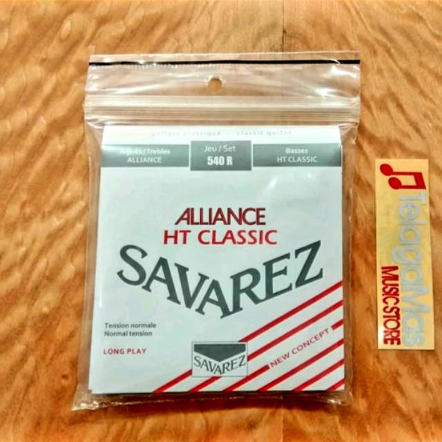 Classic Nylon Savarez 540 R Original Guitar Strings