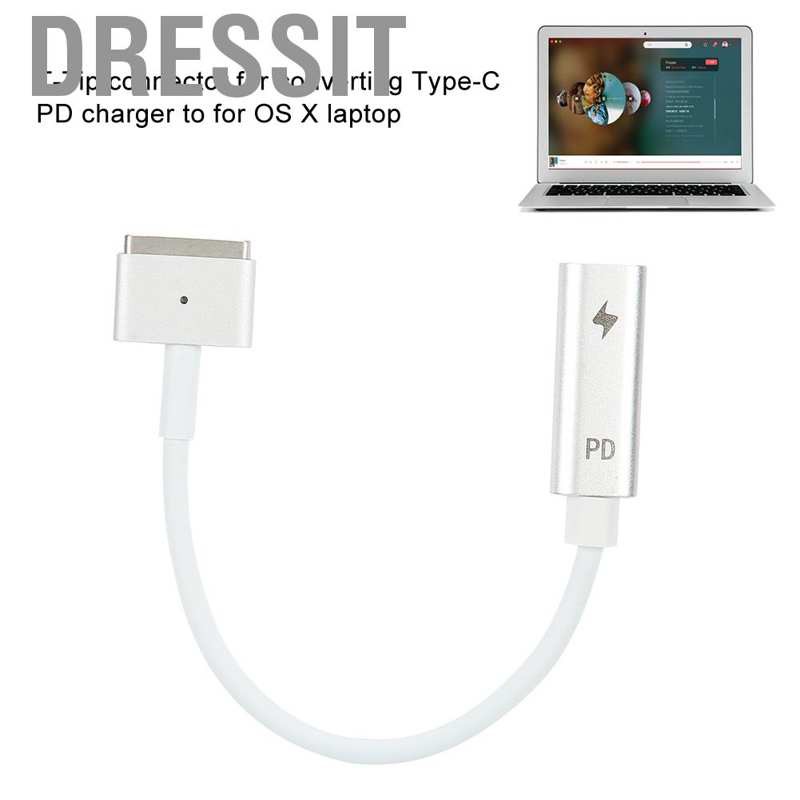 Sạc nguồn T-Tip cổng USB type C siêu nhẹ chất lượng cao