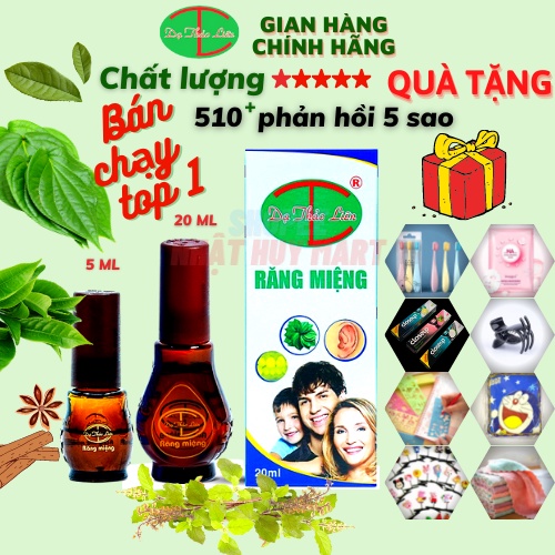 Tinh dầu răng miệng Dạ Thảo Liên sâu răng hôi miệng