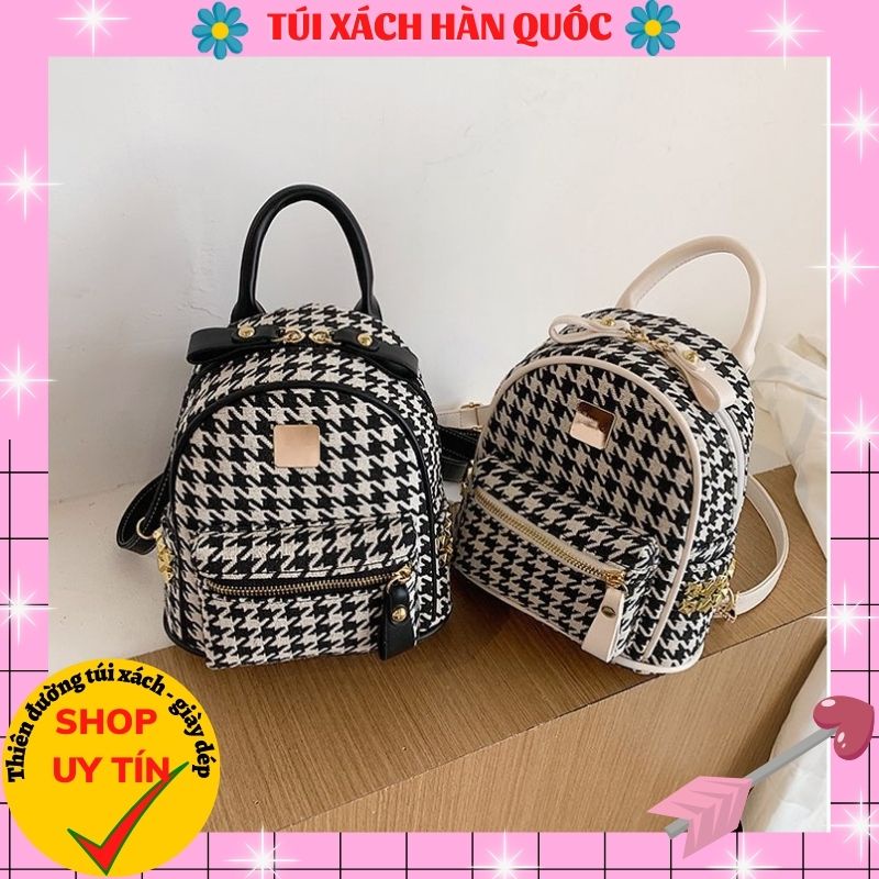 Balo Nữ Đẹp Cá Tính Thời Trang Phong Cách Hàn Quốc Hoa Văn Sành Điệu TXHQ 10