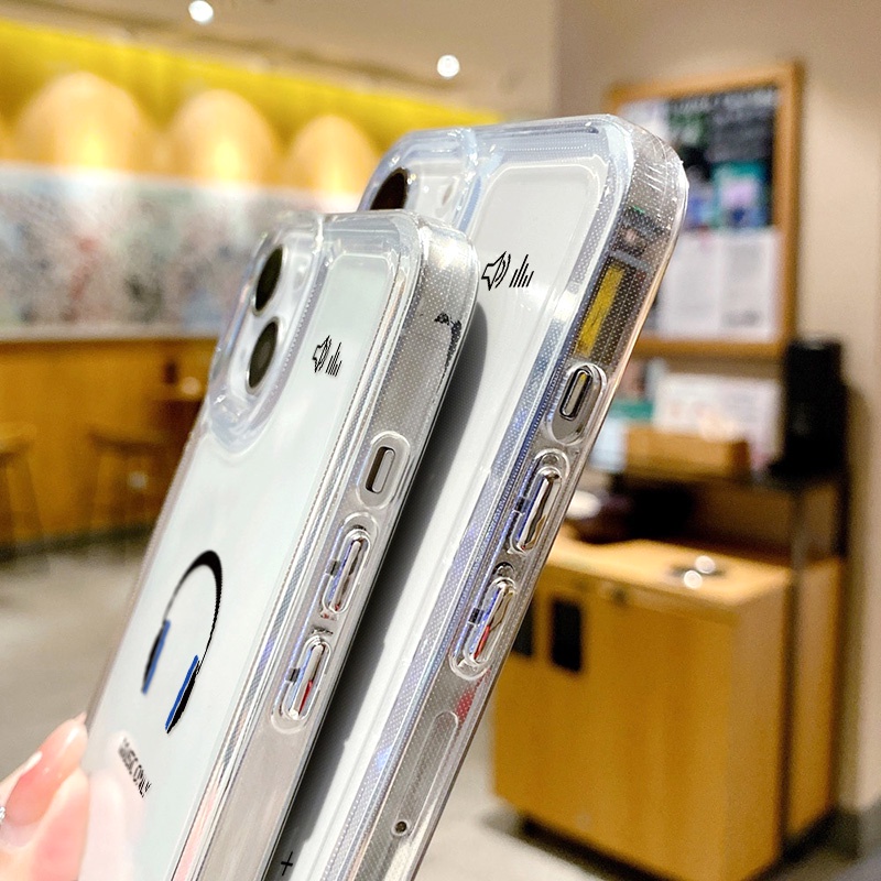 Ốp Điện Thoại Acrylic Mềm Chống Sốc Cho IPhone 13 12 11 14 Pro Max X XR 8 7 Plus XS Max SE 2020 SE 2022