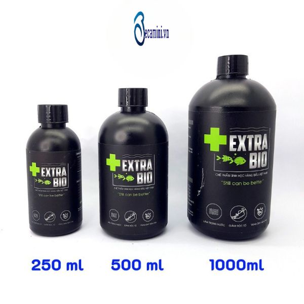 Men Vi Sinh làm trong nước bể cá , Chế phẩm vi sinh cho hồ cá Extra Bio