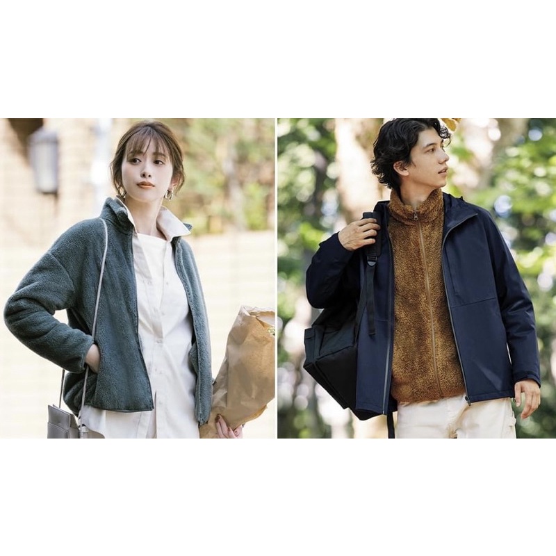 Áo khoác giả lông cừu nhiều màu uniqlo store vn
