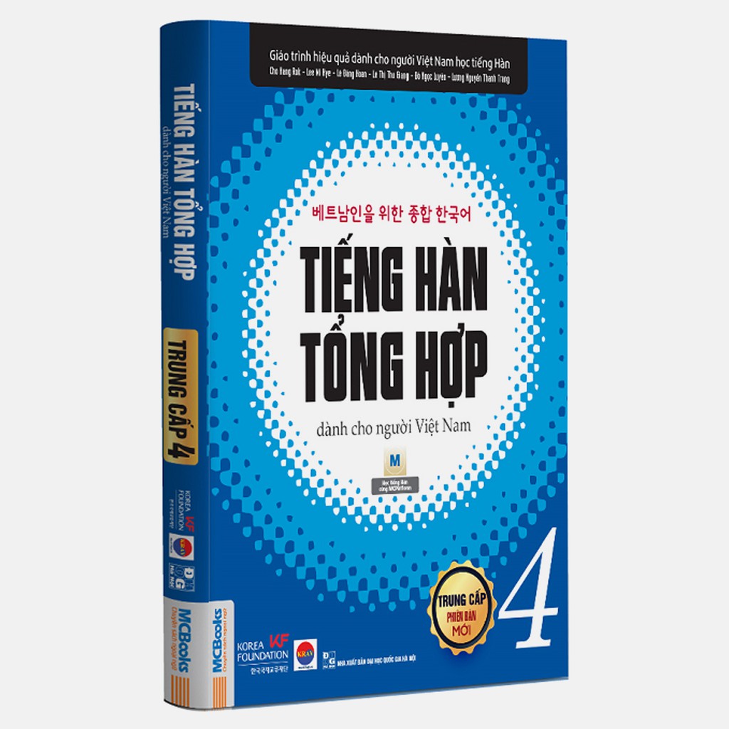 Sách - Giáo trình tiếng Hàn tổng hợp dành cho người Việt Nam Trung cấp 4 (Bản 1 màu)