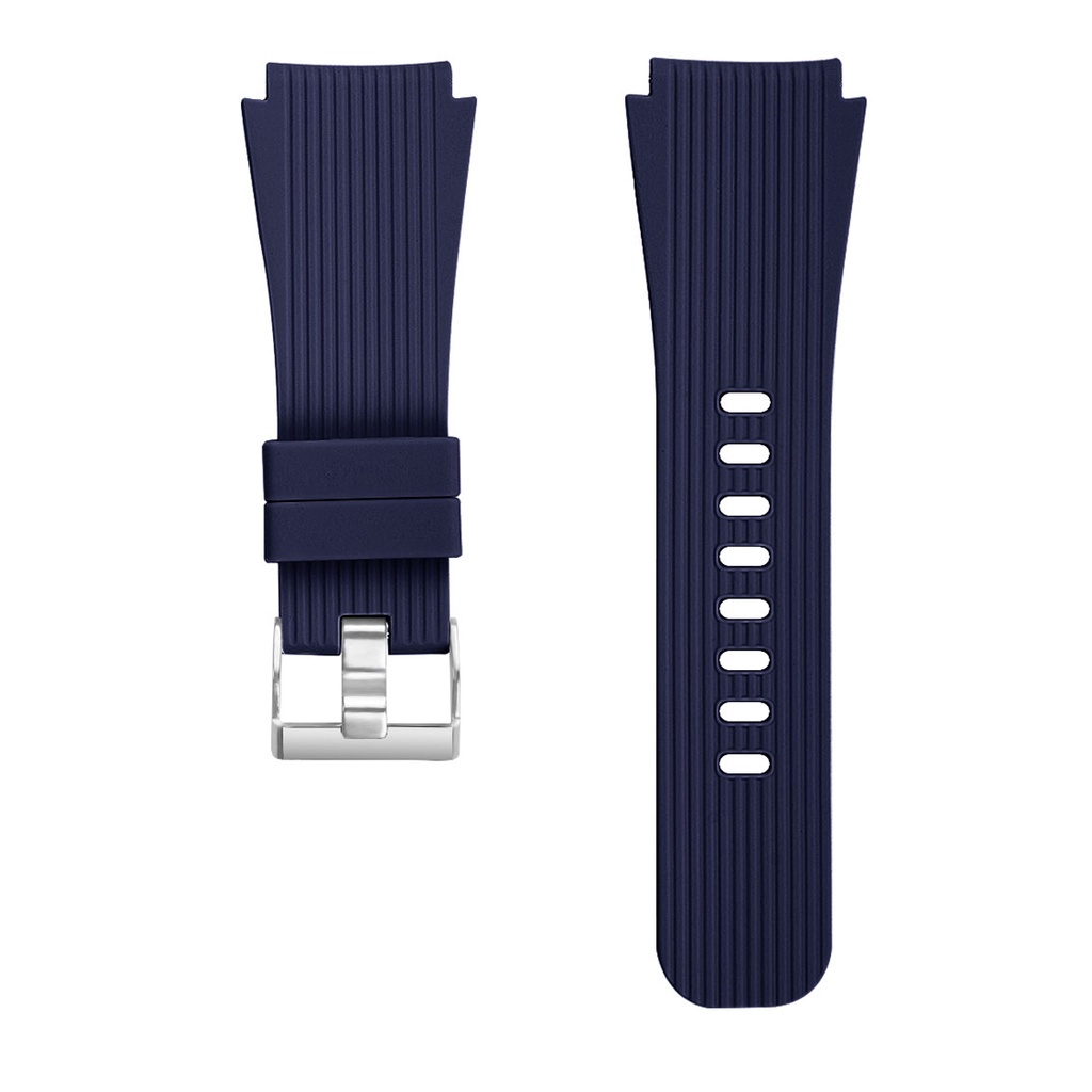 Dây đeo đồng hồ 22mm bằng silicon mềm cho Samsung Galaxy Watch 46mm/ Samsung Galaxy Watch 3 45mm/ Gear S3 Frontier