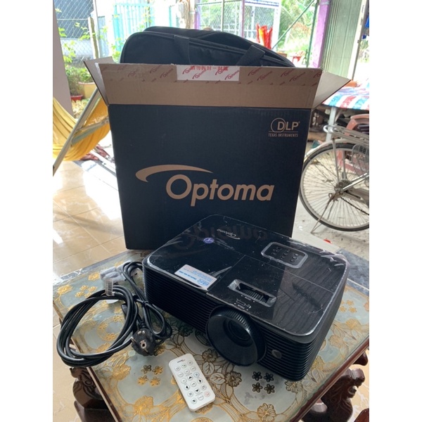 Máy chiếu optoma ps368 | tặng màn chiếu 100inch và khung treo máy