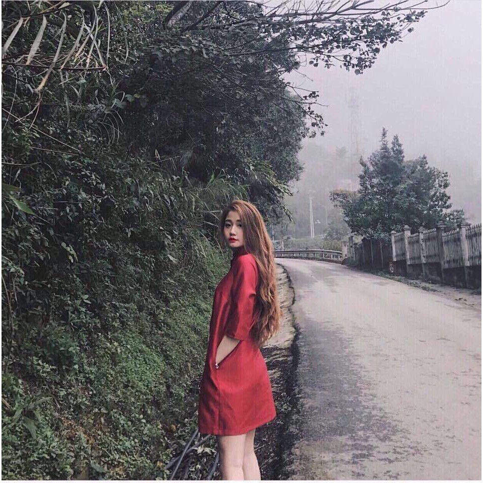 Váy gấm hoa