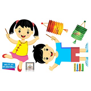 DECAL TRANG TRÍ TRUNG THU SỐ 1