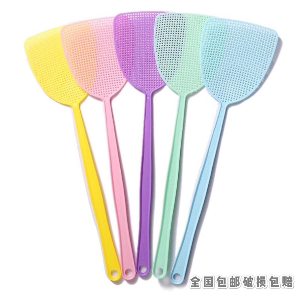 Vỉ Đập Ruồi Muỗi Tay Cầm Dài Bằng Cao Su Dày Siêu Bền