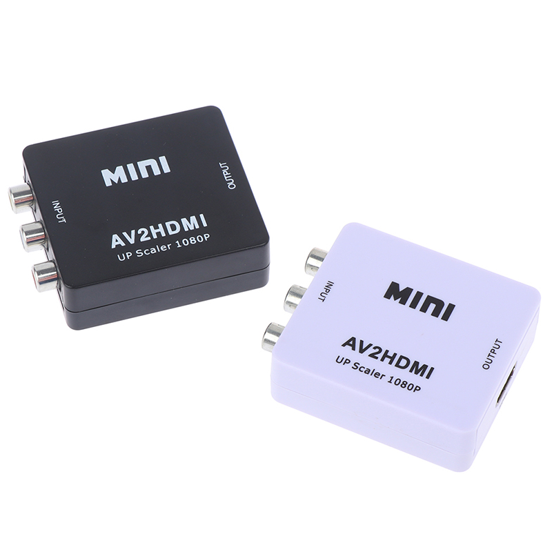 Đầu Chuyển Đổi 3rca Av Sang Hdmi Av2Hdmi 1080p Mini | BigBuy360 - bigbuy360.vn