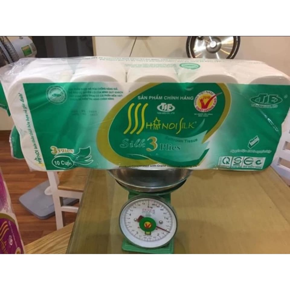 GIẤY VỆ SINH HÀ NỘI KHÔNG LÕI NẶNG 1,6KG , HÀNG CHUẨN SỊN