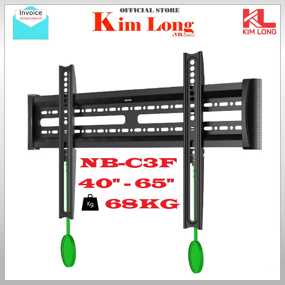 Giá Treo Khung treo Tivi North Bayou NB-C3F (40" - 65") Đa Năng - Tải trọng 62Kg - Sát Tường - Chính hãng