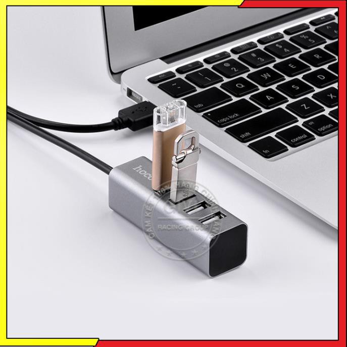 Bộ chuyển đổi Hoco HB1 4 cổng USB 2.0, dài 80mm