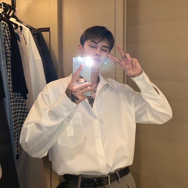 Áo Sơmi Nam Phong Cách Hàn Quốc - Play Boys