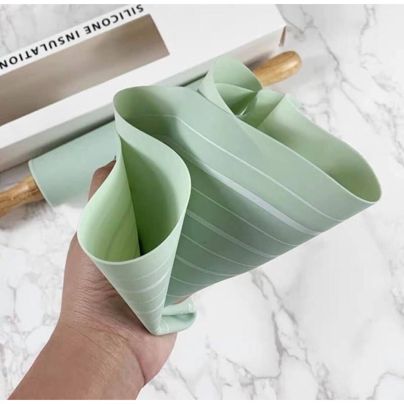Thảm silicon - Thanh cán bột