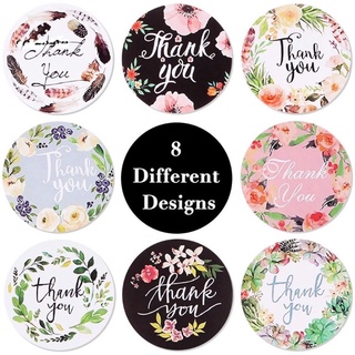 (Nhiều mẫu) 30 NHÃN DÁN THANK YOU 2,5cm trang trí quà tặng | Tem dán - Sticker cảm ơn | Ancient Magic by Ly Hỏa
