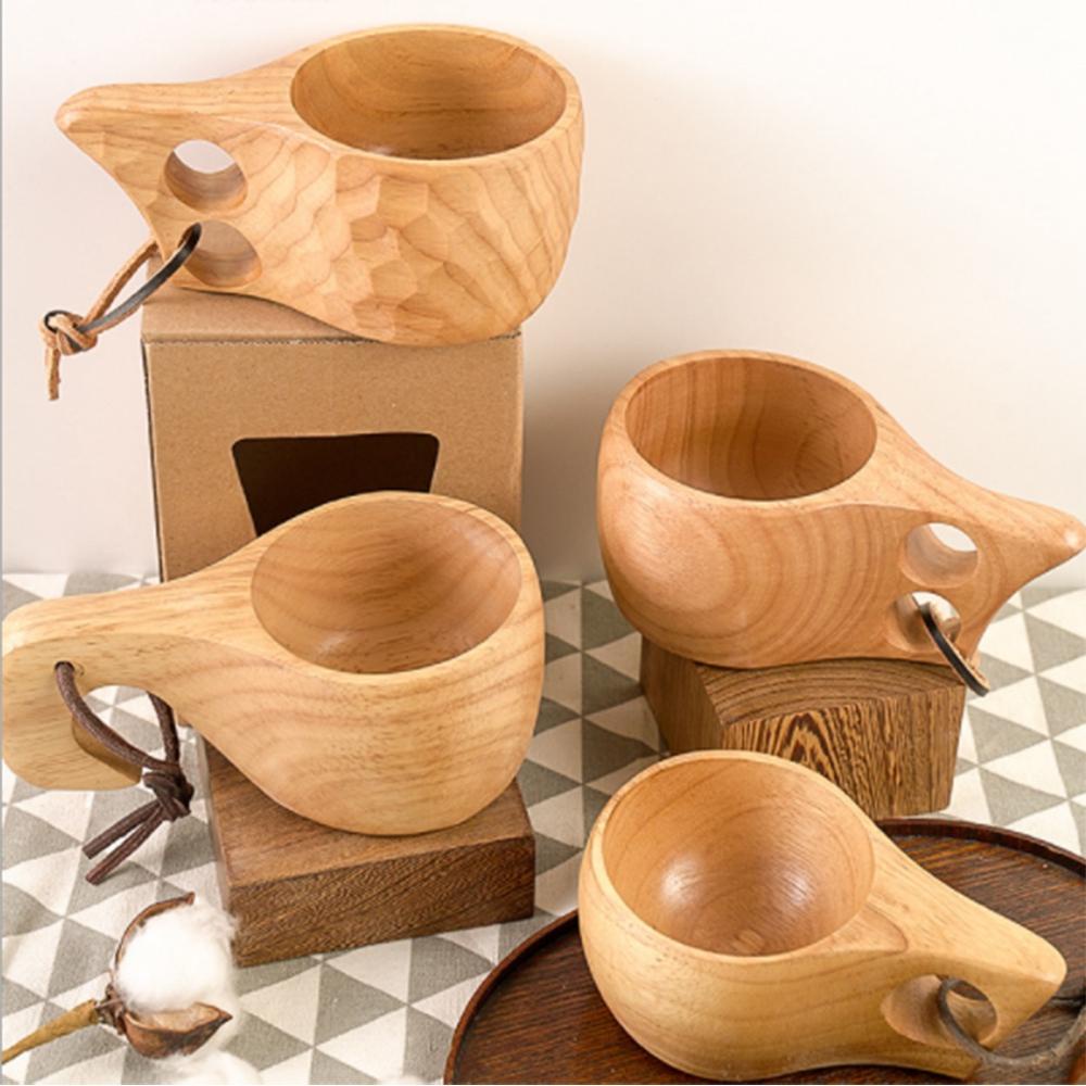 Cốc Uống Nước Bằng Gỗ Tự Nhiên handmade