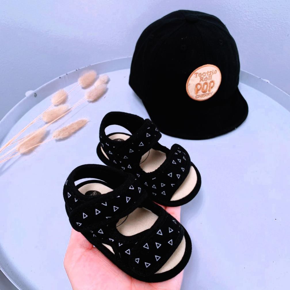 Giầy/nón tập đi sơ sinh cho bé size 0-12m 💘MỀN MẠI KHÔNG DẶM HAY KÍCH ỨNG 💘