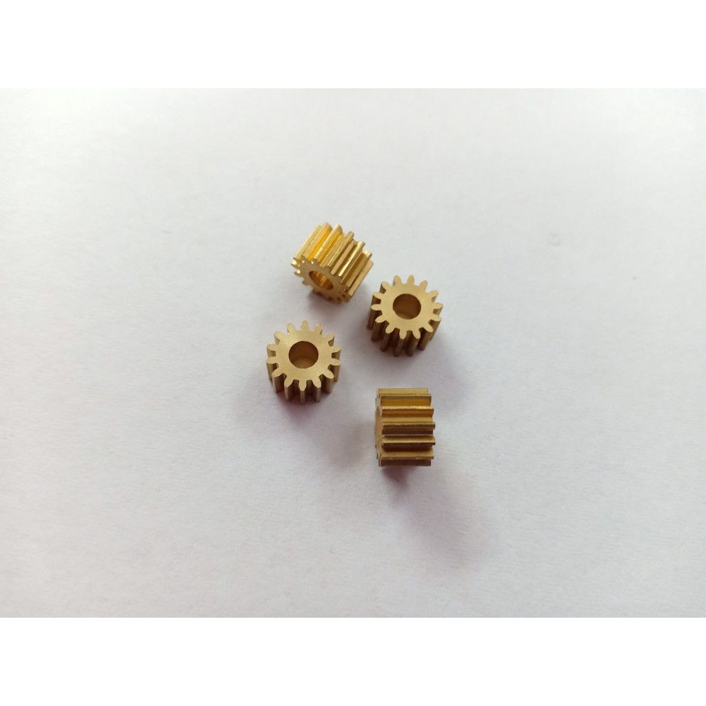 Bánh răng đồng 10 răng lỗ truc 2mm,đảm bảo hàng chất lượng cao, giá bán lẻ 1 cái,hàng mới 100%